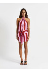 AMAZONA UMA STRIPED SHORT DRESS