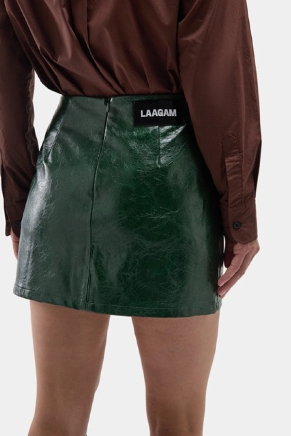 LENA MINI GREEN SKIRT 