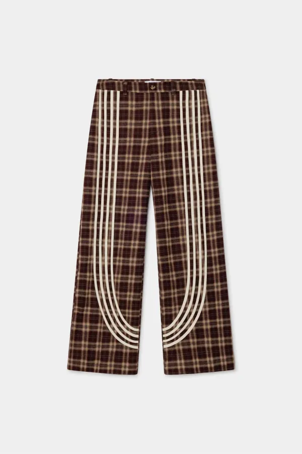 Zion Brown Squared Pants