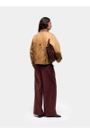 NEXA SERGE CAMEL JACKET WITH DARKER COLLAR