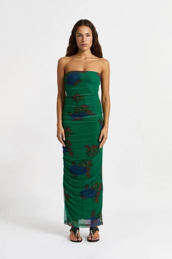 AMAZONA UMA STRIPED SHORT DRESS