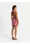 AMAZONA UMA STRIPED SHORT DRESS