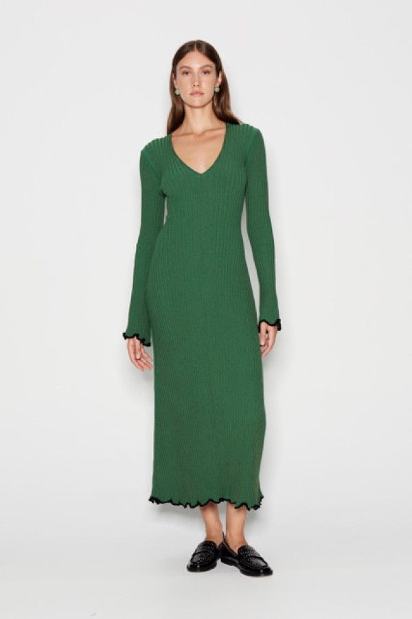 FALL OF FAME DRESS GREEN