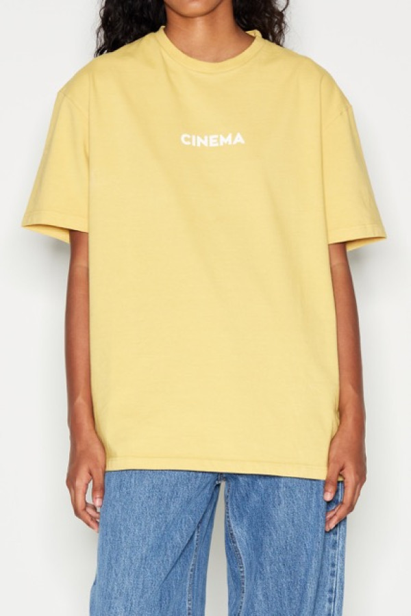 CINEMA TSHIRT YELLOW