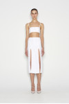 COCO NIGHT SKIRT AND TOP WHITE