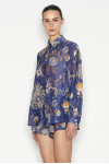 CUBAN SHIRT AND SHORT BLUE