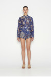 CUBAN SHIRT AND SHORT BLUE