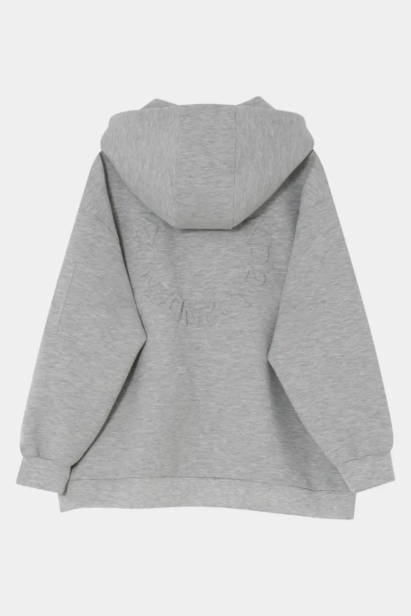 2NDRedford Oversized Hoodie – Σκούρο Γκρι Μελανζέ