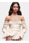 PETRA ECRU BLOUSE