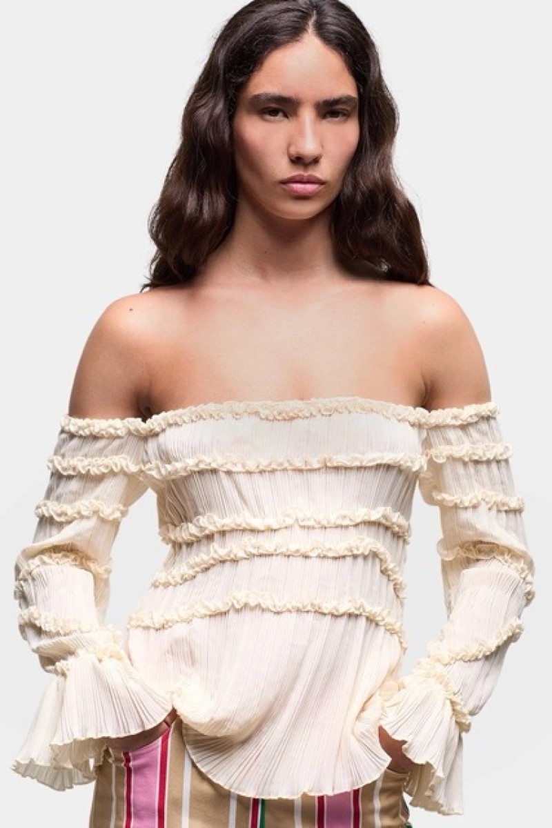 PETRA ECRU BLOUSE