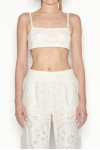 GELATO ECRU TROUSERS AND TOP