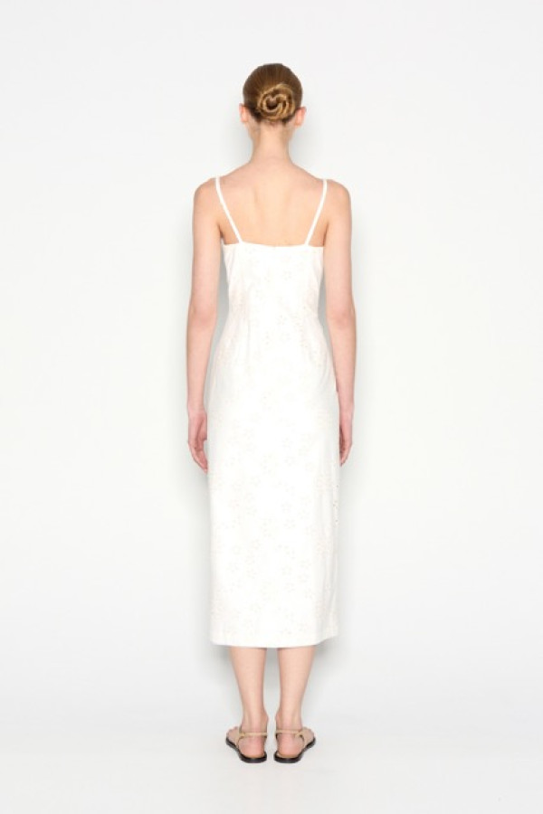 GELATO DRESS WHITE
