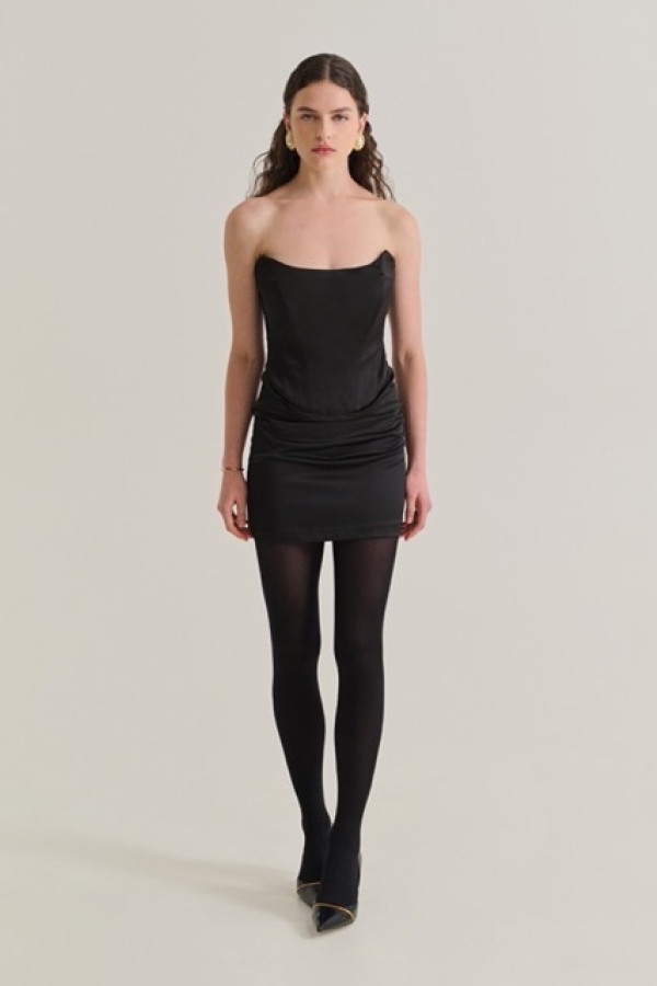 TIFFANY STRALPESS DRESS