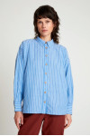 BLUE STRIPED SHIRT