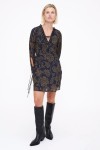 MUSTARD FLOWER PRINT DRESS