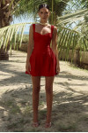 BETHANI MINI DRESS - RED