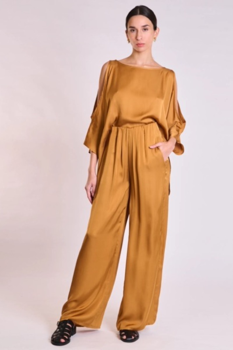BLOSSOM SATEN PANTS