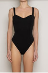 DANI BLACK COTTON BODYSUIT