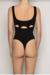 DANI BLACK COTTON BODYSUIT