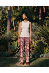 CAPRI PANTS - BURGUNDY