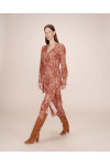 LONG DRESS TERRACOTTA SOURCE