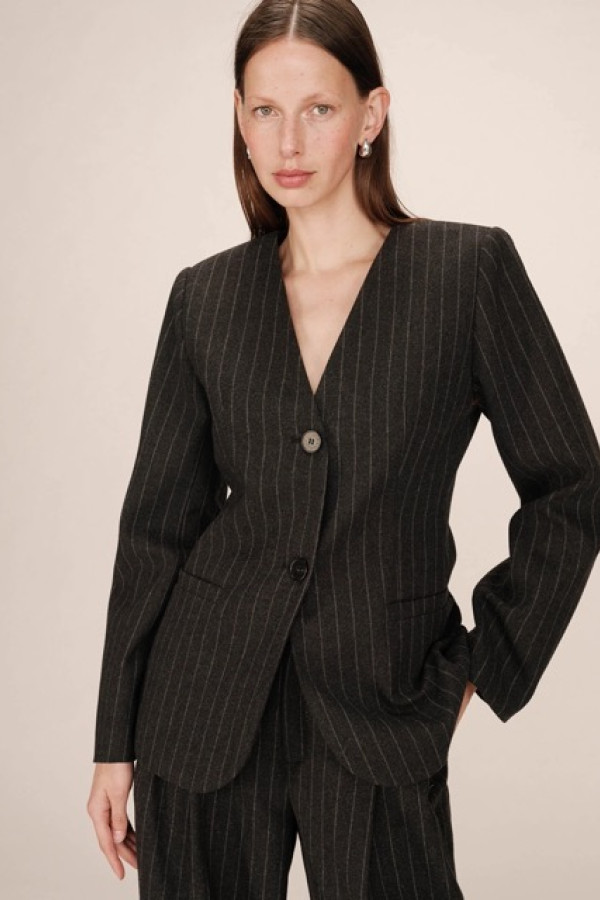 STRIPED BLAZER CARBONE SHAIN
