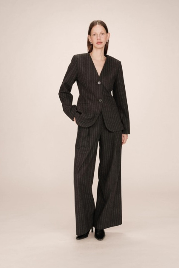 STRIPED BLAZER CARBONE SHAIN