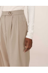 TAILORED PANTS GREIGE STROKES