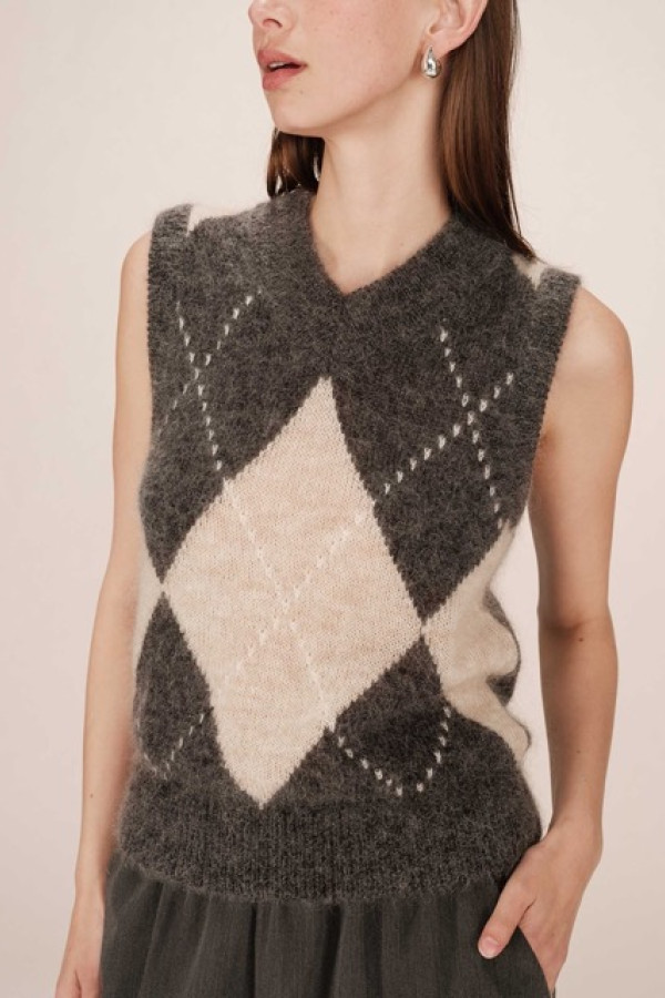 SWEATER ANTHRACITE SALVO
