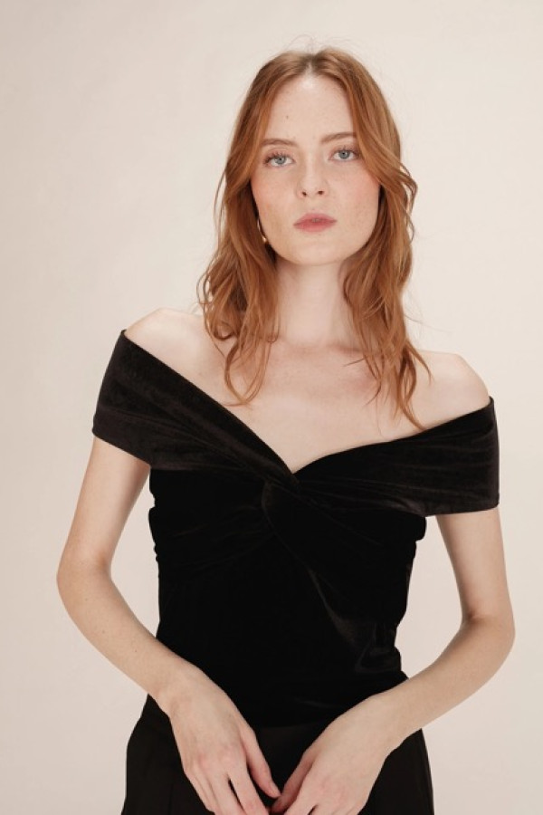 OFF-SHOULDER BODYSUIT TIMEON