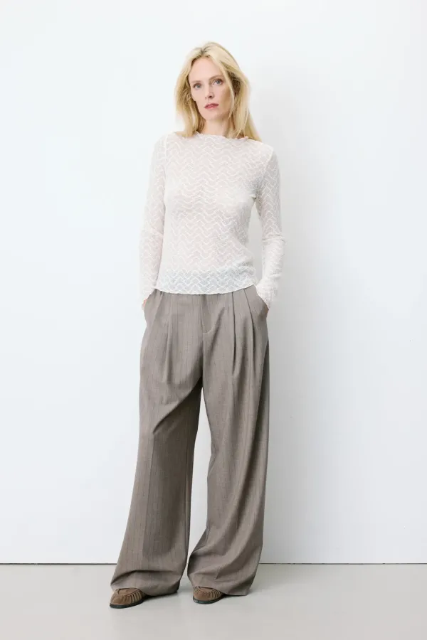 Aube Lace Top - Εκρού