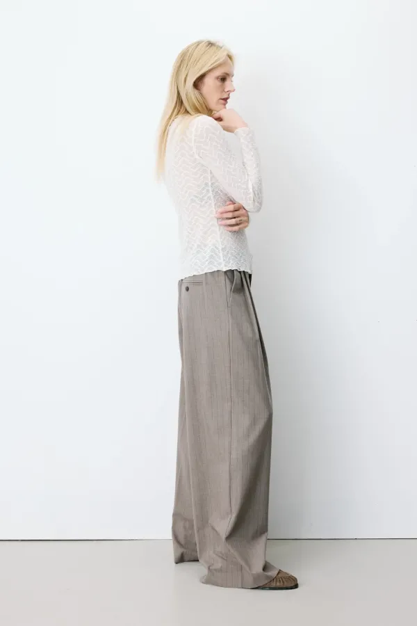 Aube Lace Top - Εκρού