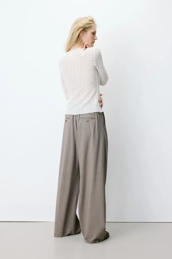 Aube Lace Top - Εκρού