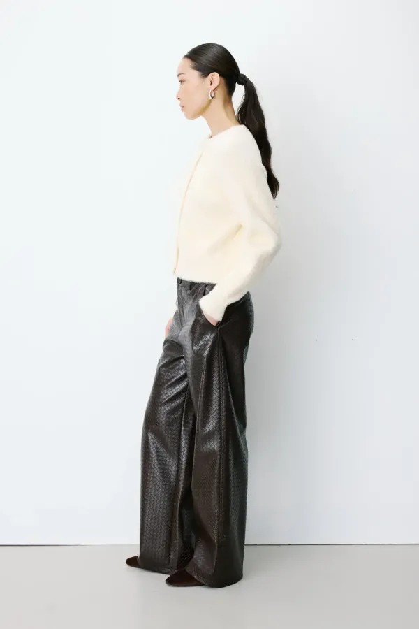 Aleron Buttoned Cardigan - Βανίλια