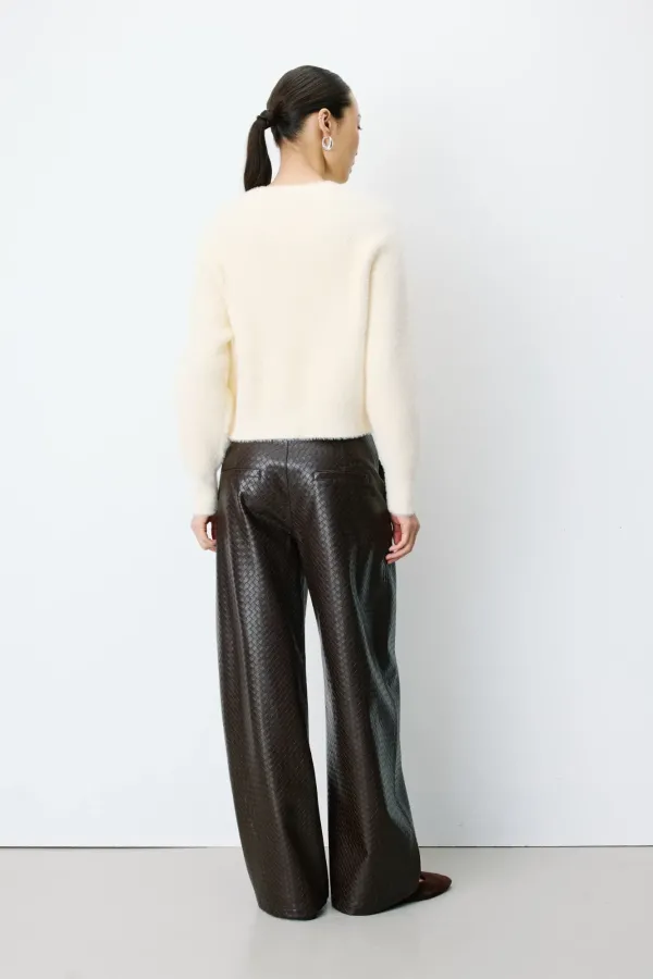 Aleron Buttoned Cardigan - Βανίλια