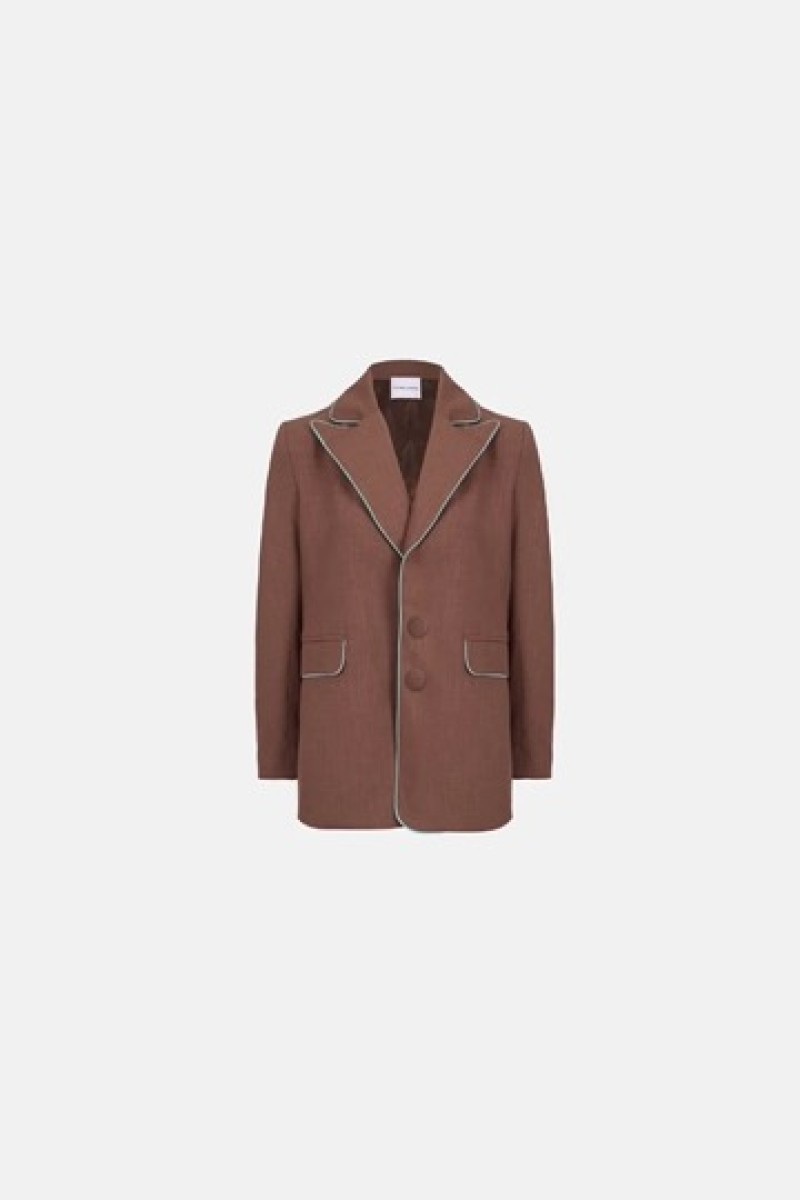 ANSE LINEN BLAZER