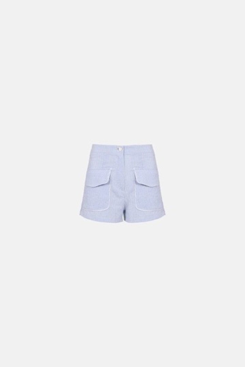 BLEU SHORTS