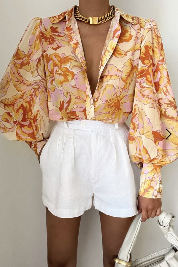FLEETWOOD BLOUSE - TROPICANA
