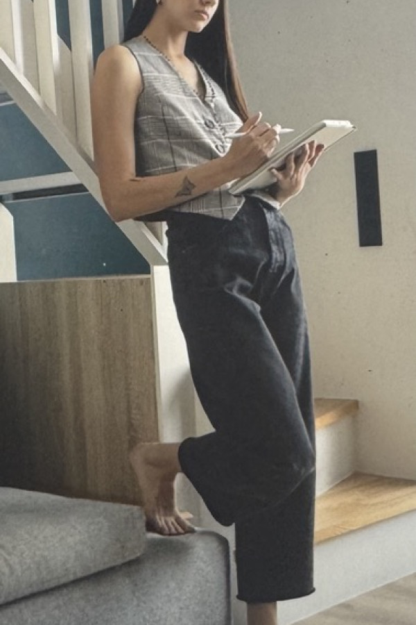 GWEN JEAN VINTAGE BLACK