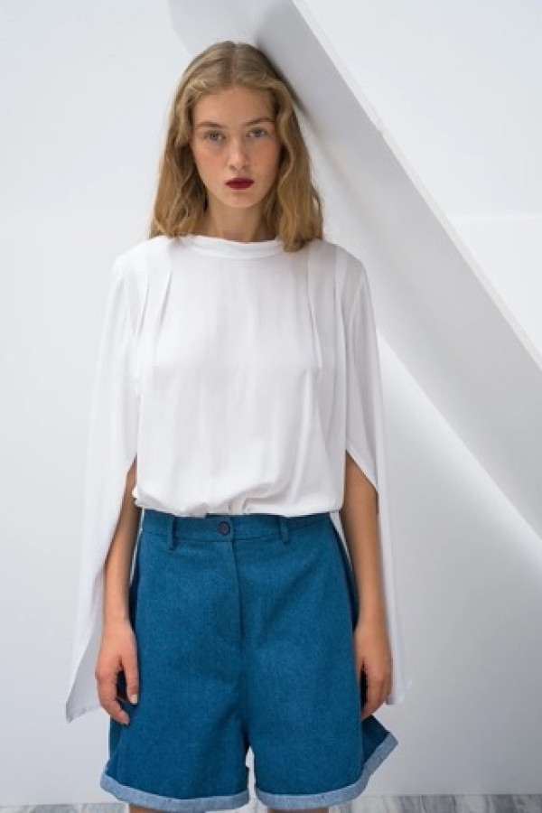 ALPHA BERMUDA SHORTS BLUE