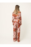 ARIADNE PRINTED WIDE LEG PANTS AND FLORAL SHIRT 