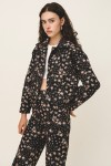 FIORE CROPPED JACKET BLACK