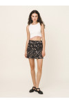 TARA ZIP FRONT MINI SKIRT
