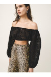 TATIA BRODERIE ANGLAISE BLACK TOP
