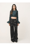 CELESTE PERLUM CROP TOP
