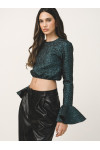 CELESTE PERLUM CROP TOP