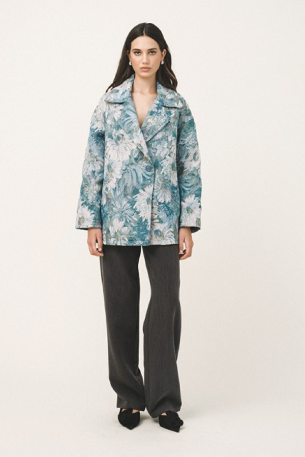 MISCA BROCADE FLORAL JACKET