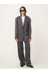 HADLEY STRIPED OVERSIZED BLAZER