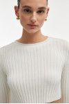 FEMME KNITTED CROP TOP