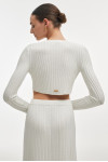 FEMME KNITTED CROP TOP